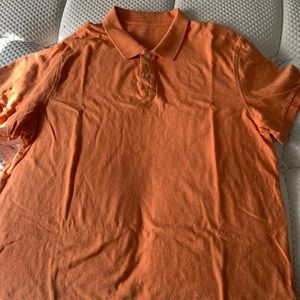 Orange J crew polo